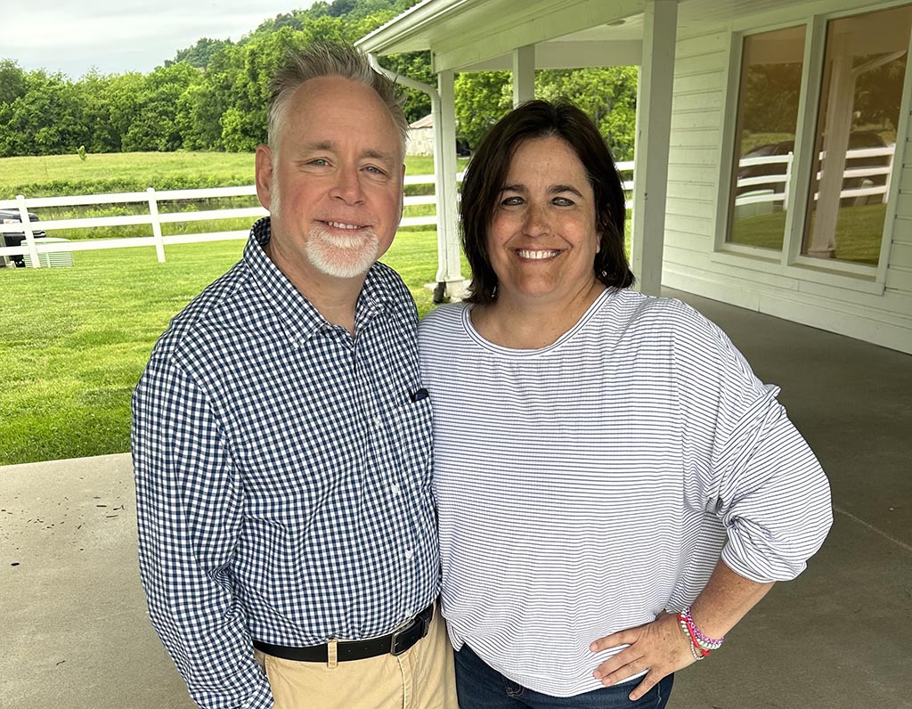 Brian Britt and Wife